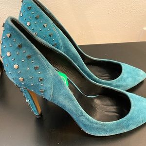 Blue Rebecca Minkoff High Heels